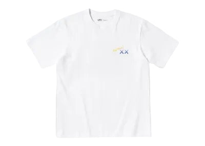 Kaws x UNIQLO Warhol White Blue Tee
