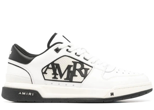 Amiri Classic Low White Black