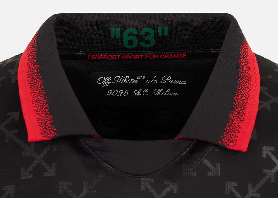 Puma x AC Milán x Off-White Jersey Black