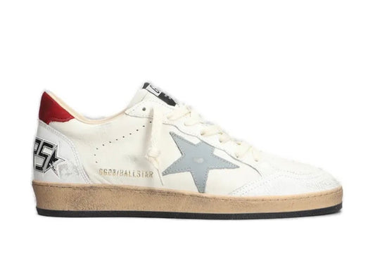 Golden Goose Ballstar White Red