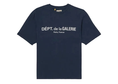 Gallery Dept. French Fux Logo Navy Blue Tee