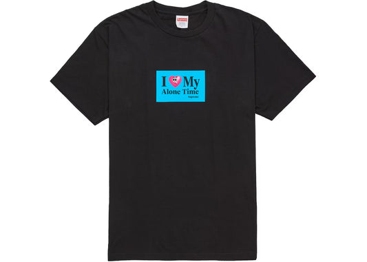 Supreme Alone Time Black Tee